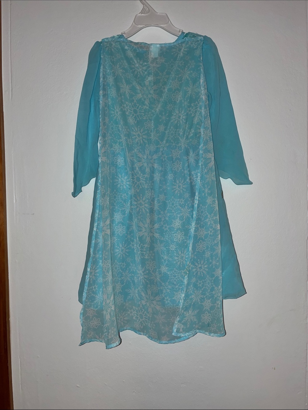 Disney Girls Frozen Costume With Detachable Cape 4T - Picture 2 of 5